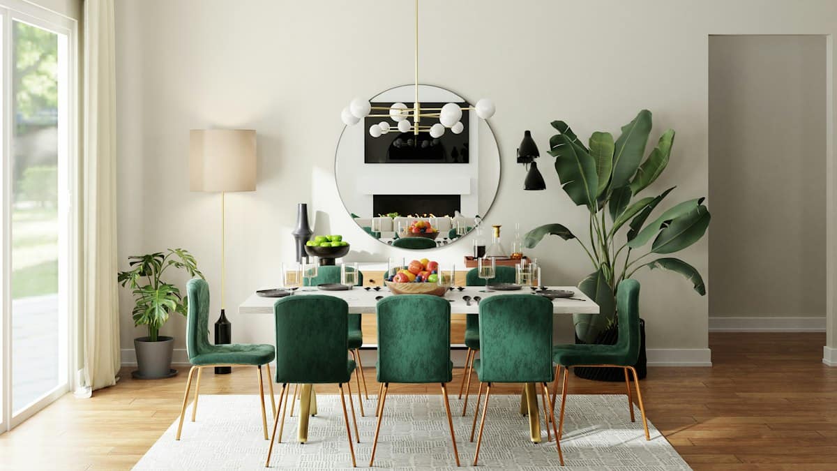 Dining Room Sizing Tips for Open Floor Plans